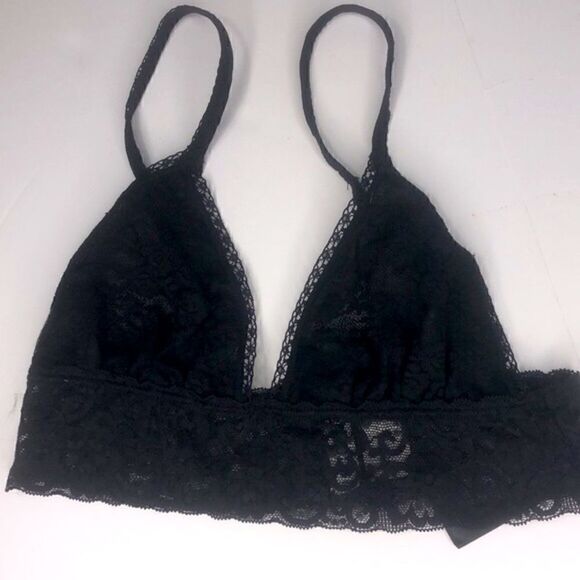 DIVIDED H&M Basic Black Lace Bra, Size (6) - Picture 2 of 5